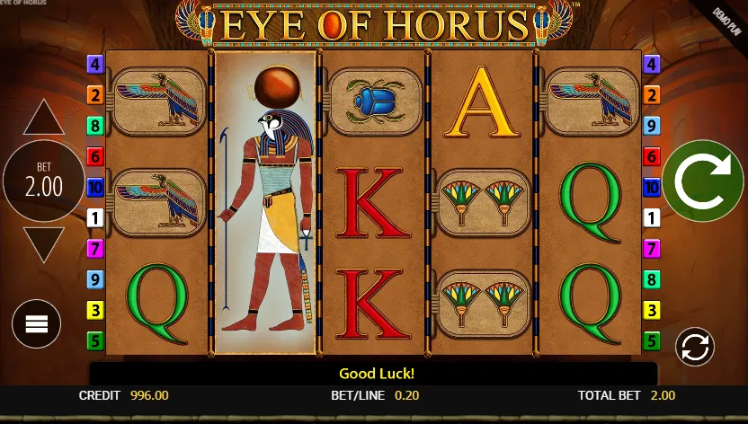 รีวิวสล็อต Horus Eye ค่าย Joker77 เกม